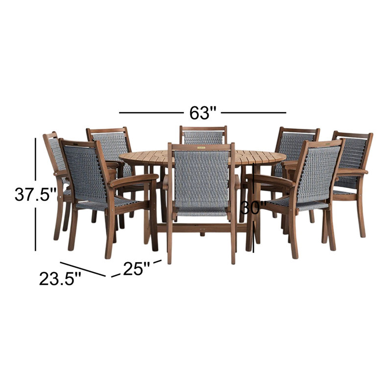 【White Orchid】 ディナーセット 8名用55本 サーバー付 Birch Lane™ Fleur Round 8 - Person 63